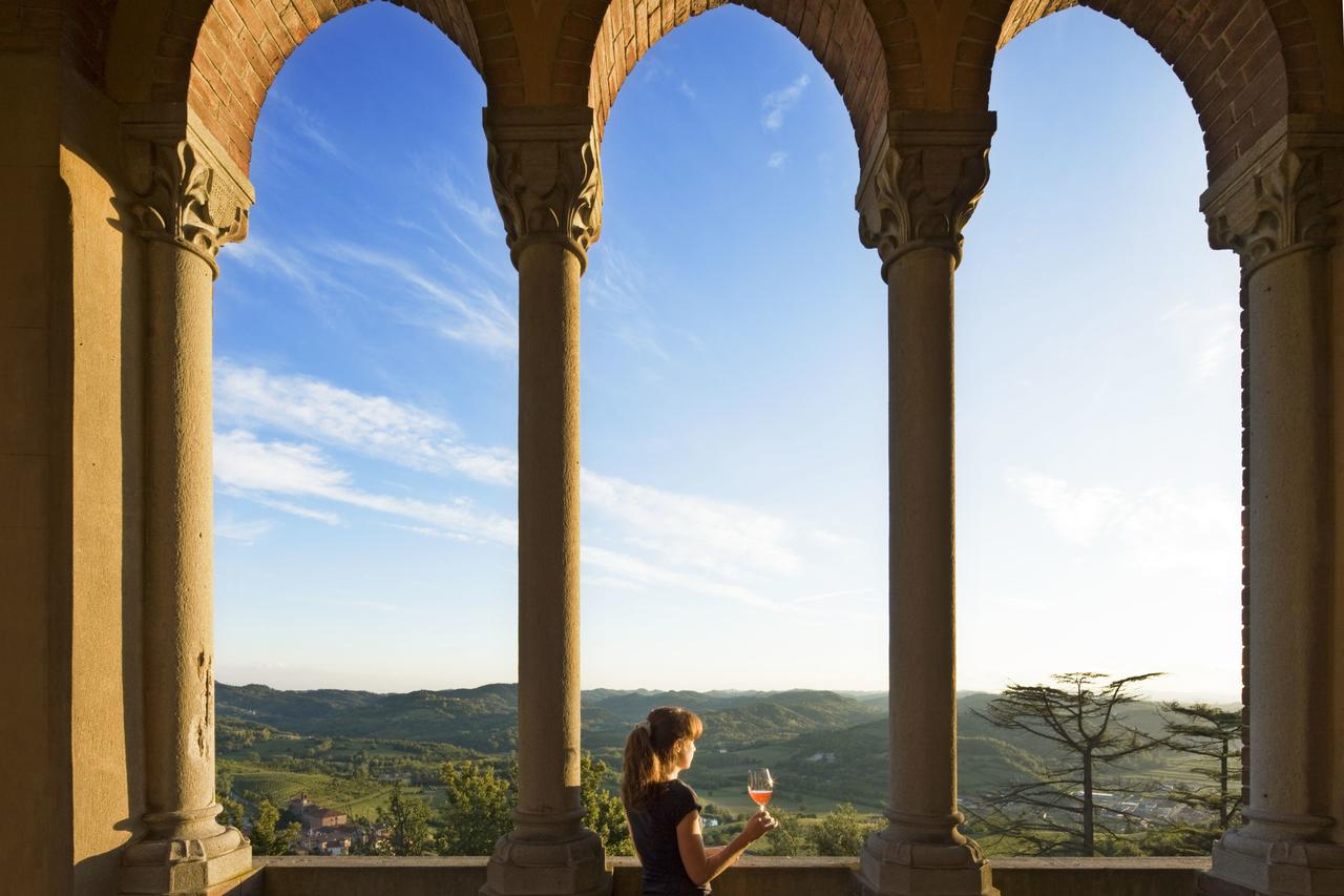 Der umwerfende Blick vom Castello di Gabiano